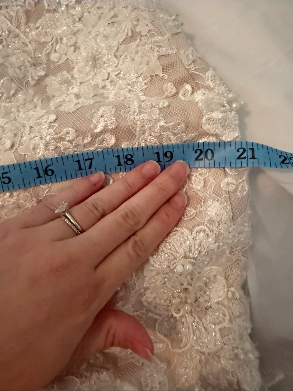 Elly Haute Couture "Bella" Size 14 Bridal Gown Designer Sample - IVORY - Picture 16 of 17